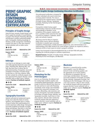 Brochure Inspiration Gallery: Higher Ed