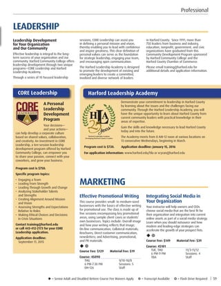 Brochure Inspiration Gallery: Higher Ed