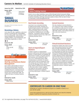 Brochure Inspiration Gallery: Higher Ed