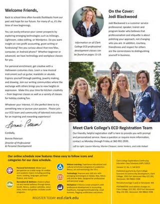 Brochure Inspiration Gallery: Higher Ed