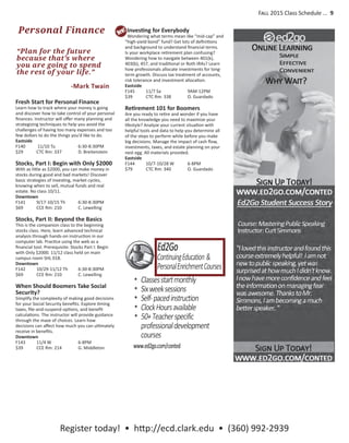 Brochure Inspiration Gallery: Higher Ed