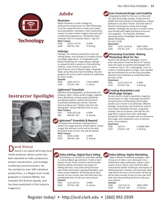 Brochure Inspiration Gallery: Higher Ed