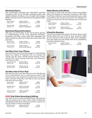 Brochure Inspiration Gallery: Higher Ed