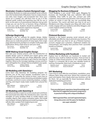 Brochure Inspiration Gallery: Higher Ed