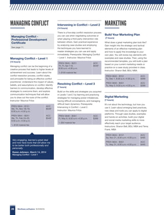 Brochure Inspiration Gallery: Higher Ed