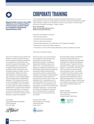 Brochure Inspiration Gallery: Higher Ed