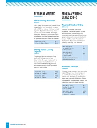 Brochure Inspiration Gallery: Higher Ed