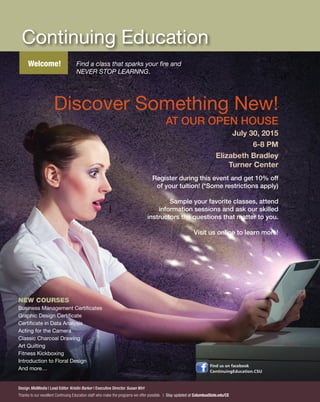 Brochure Inspiration Gallery: Higher Ed