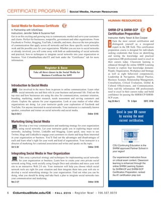 Brochure Inspiration Gallery: Higher Ed