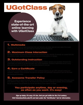 Brochure Inspiration Gallery: Higher Ed