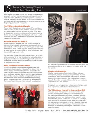 Brochure Inspiration Gallery: Higher Ed