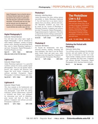 Brochure Inspiration Gallery: Higher Ed