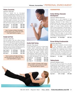 Brochure Inspiration Gallery: Higher Ed