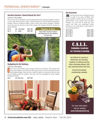 Brochure Inspiration Gallery: Higher Ed