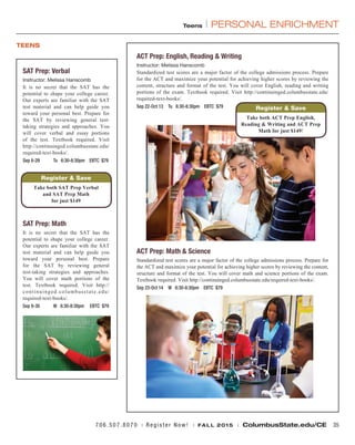 Brochure Inspiration Gallery: Higher Ed