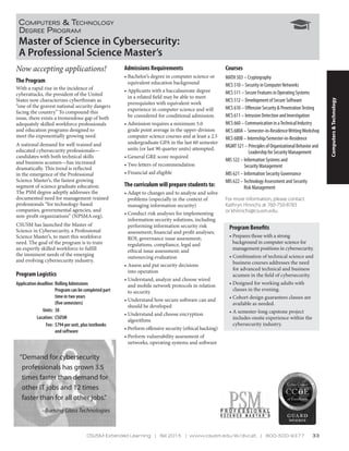 Brochure Inspiration Gallery: Higher Ed