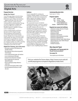 Brochure Inspiration Gallery: Higher Ed