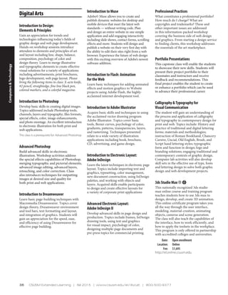 Brochure Inspiration Gallery: Higher Ed