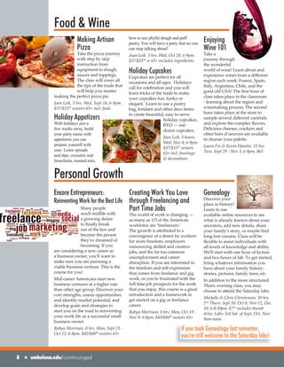 Brochure Inspiration Gallery: Higher Ed