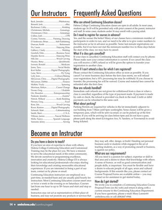 Brochure Inspiration Gallery: Higher Ed