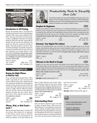 Brochure Inspiration Gallery: Higher Ed