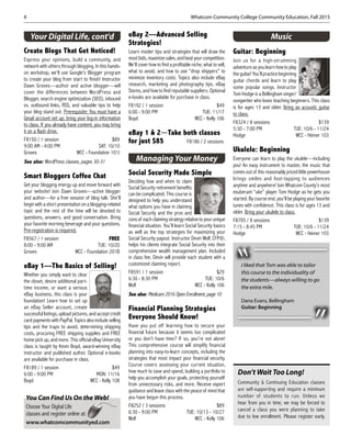 Brochure Inspiration Gallery: Higher Ed