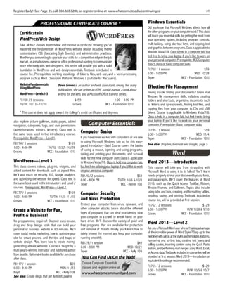 Brochure Inspiration Gallery: Higher Ed