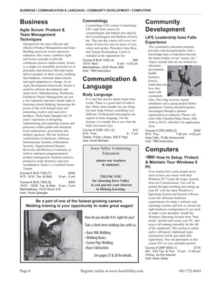 Brochure Inspiration Gallery: Higher Ed