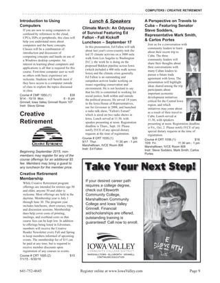 Brochure Inspiration Gallery: Higher Ed