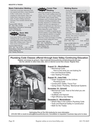 Brochure Inspiration Gallery: Higher Ed