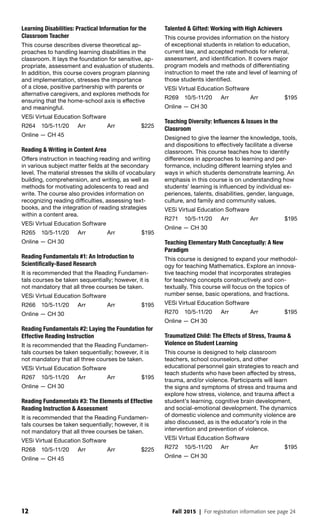 Brochure Inspiration Gallery: Higher Ed