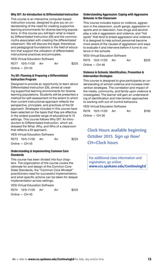 Brochure Inspiration Gallery: Higher Ed