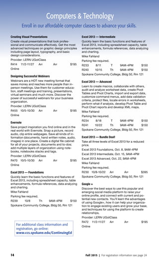 Brochure Inspiration Gallery: Higher Ed