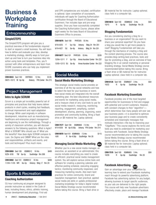 Brochure Inspiration Gallery: Higher Ed