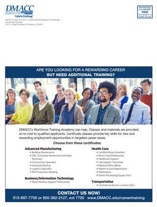 Brochure Inspiration Gallery: Higher Ed