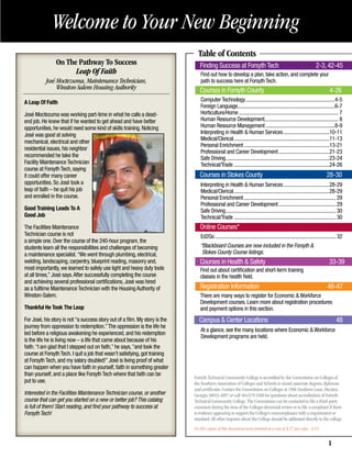 Brochure Inspiration Gallery: Higher Ed