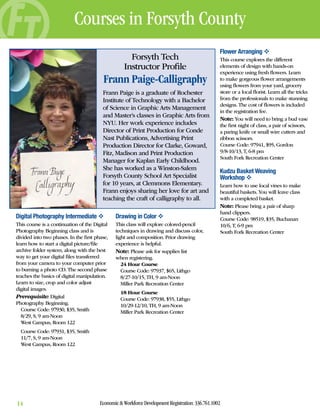 Brochure Inspiration Gallery: Higher Ed