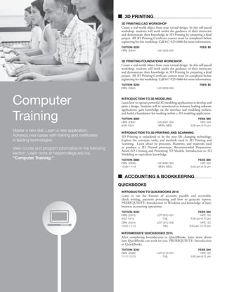 Brochure Inspiration Gallery: Higher Ed