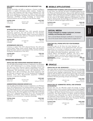 Brochure Inspiration Gallery: Higher Ed