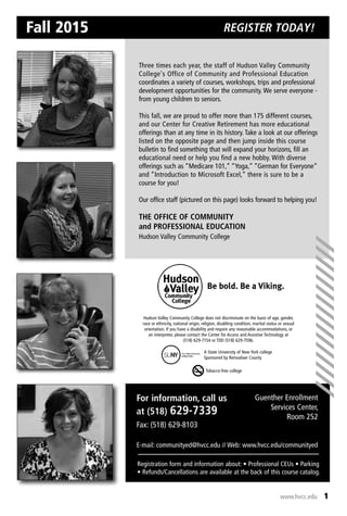 Brochure Inspiration Gallery: Higher Ed