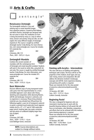 Brochure Inspiration Gallery: Higher Ed