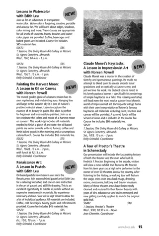 Brochure Inspiration Gallery: Higher Ed