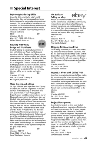 Brochure Inspiration Gallery: Higher Ed