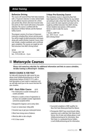 Brochure Inspiration Gallery: Higher Ed