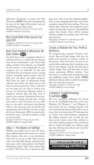 Brochure Inspiration Gallery: Higher Ed