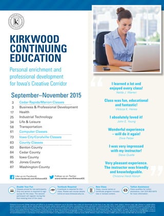 Brochure Inspiration Gallery: Higher Ed