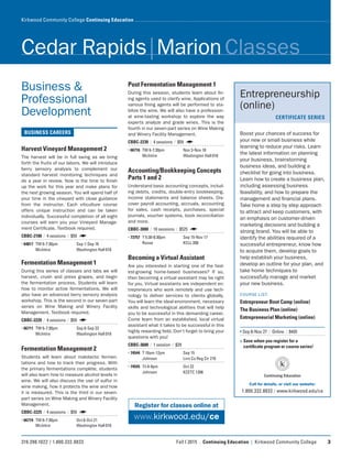 Brochure Inspiration Gallery: Higher Ed