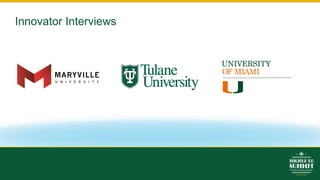 Innovator Interviews
 