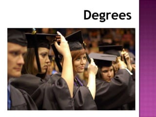 Degrees
 