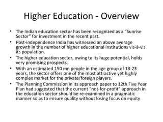 Higher education in India | PPT